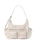 SAMO ONDOH - pocket mug bag L nappa ivory