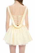 JUBIN - CHERIE DRESS IVORY (Dispatch in 48hrs)
