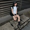 UYU.LABEL - Tokyo Milk Blouse (2 Colors)