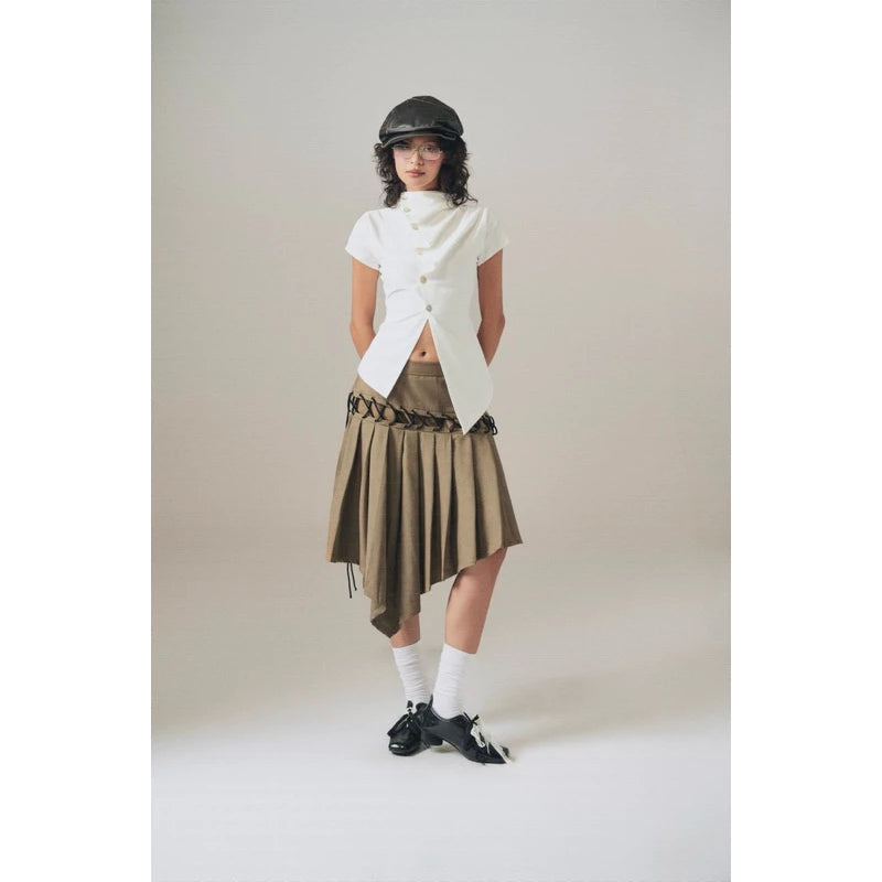 INTO.EIGHT - DAWN SKIRT / 2 colors (Dispatch in 48hrs)
