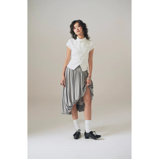INTO.EIGHT - LANA SHIRT white (Dispatch in 48hrs)