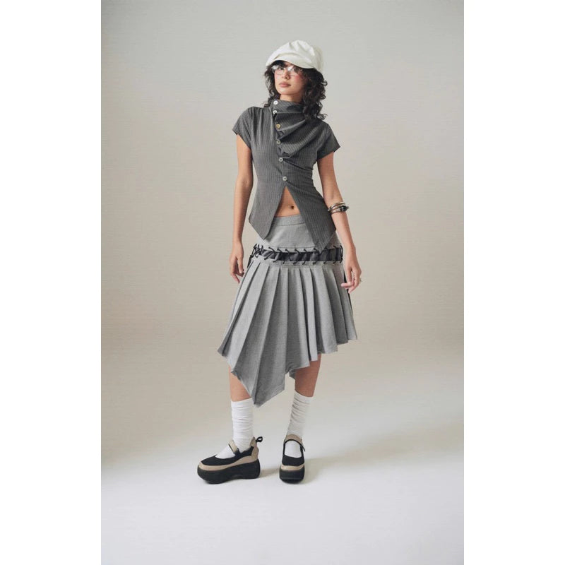 INTO.EIGHT - DAWN SKIRT / 2 colors (Dispatch in 48hrs)