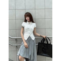 INTO.EIGHT - LANA SHIRT white (Dispatch in 48hrs)