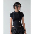 UYU.LABEL - Shugo Asymatrical Collar with Tie (2 Colors)