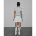UYU.LABEL - Shugo Asymatrical Collar with Tie (2 Colors)
