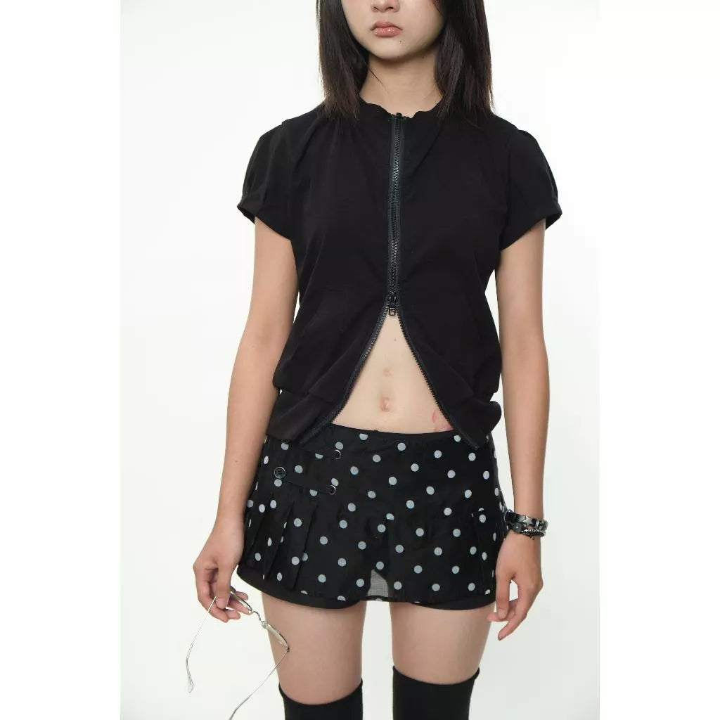 UYU.LABEL - Sakura Zipper Wings / Black