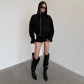 Sagittarius.A+ - Florian Suede Jacket / Black (Dispatch in 48hrs)