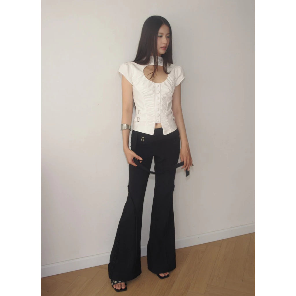 INTO.EIGHT - CRYSTAL TOP / White (Dispatch in 48hrs)