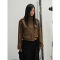 MELANCHOLY - Astra Veil Jacket / Brown