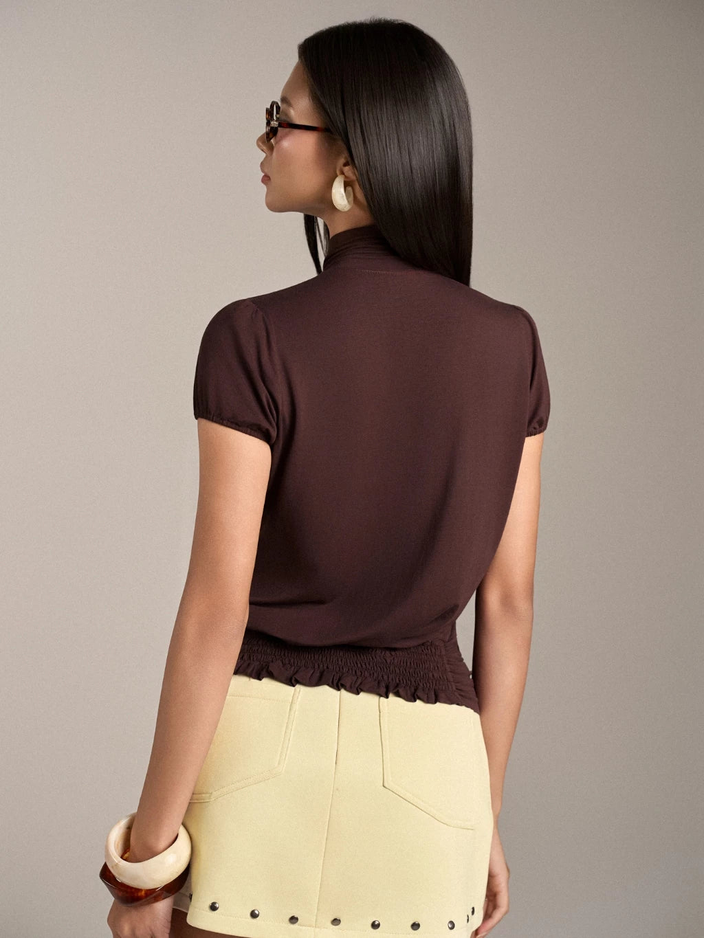 Mia Ritta - Rachel Top / Brown