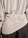 Mia Ritta - Zuri Top / Charcoal
