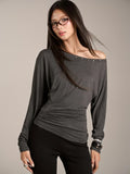 Mia Ritta - Zuri Top / Charcoal