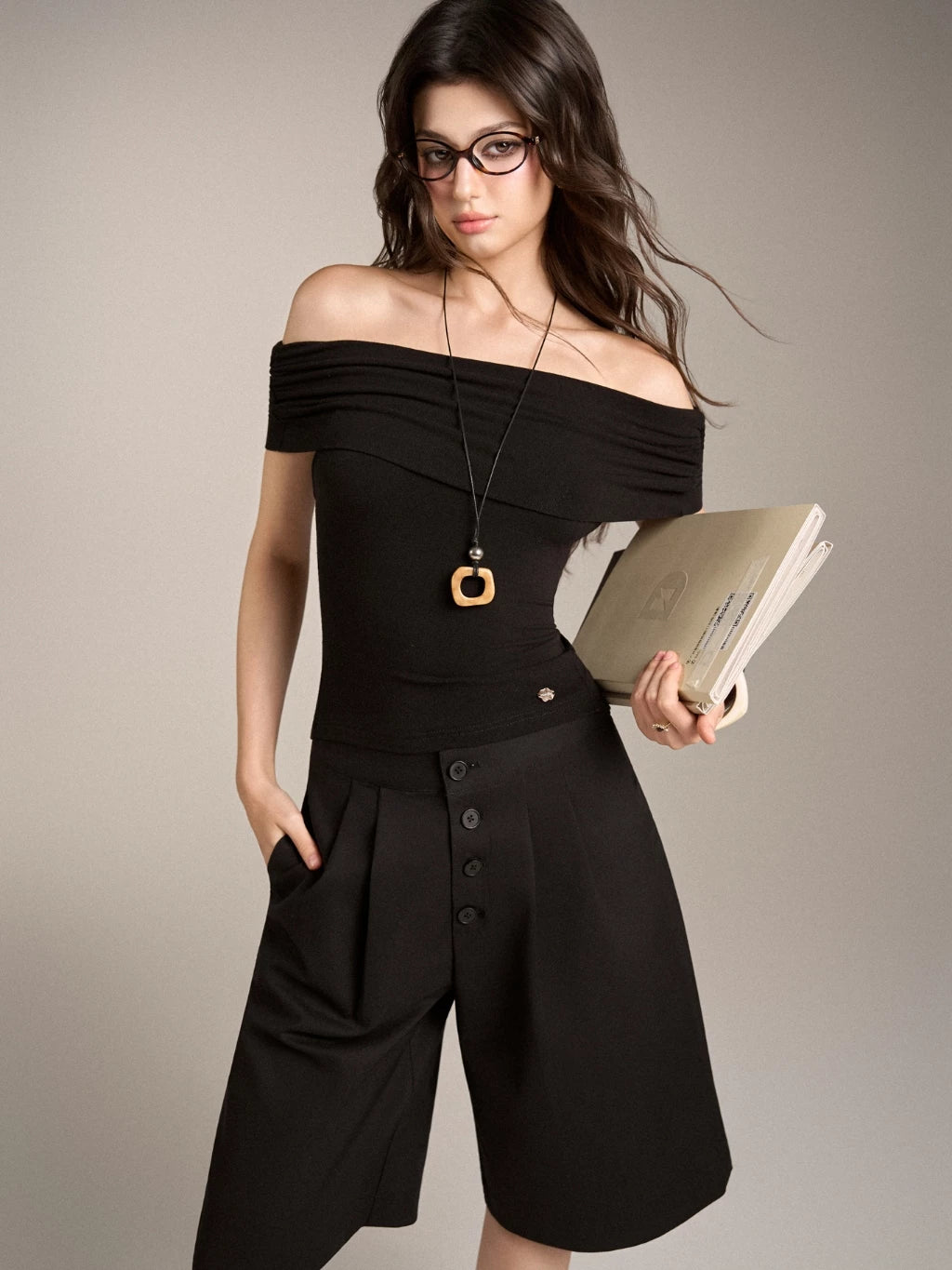 Mia Ritta - Nicole Top / Black