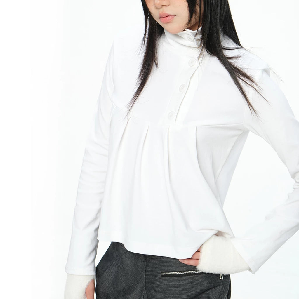 UYU.LABEL - Aiko Turtle Neck Top (2 Colors)