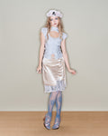 INTO.EIGHT - CRYSTAL TOP / Blue (Dispatch in 48hrs)