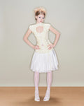 INTO.EIGHT - CRYSTAL TOP / Light yellow (Dispatch in 48hrs)