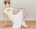 INTO.EIGHT - CRYSTAL TOP / Light yellow (Dispatch in 48hrs)